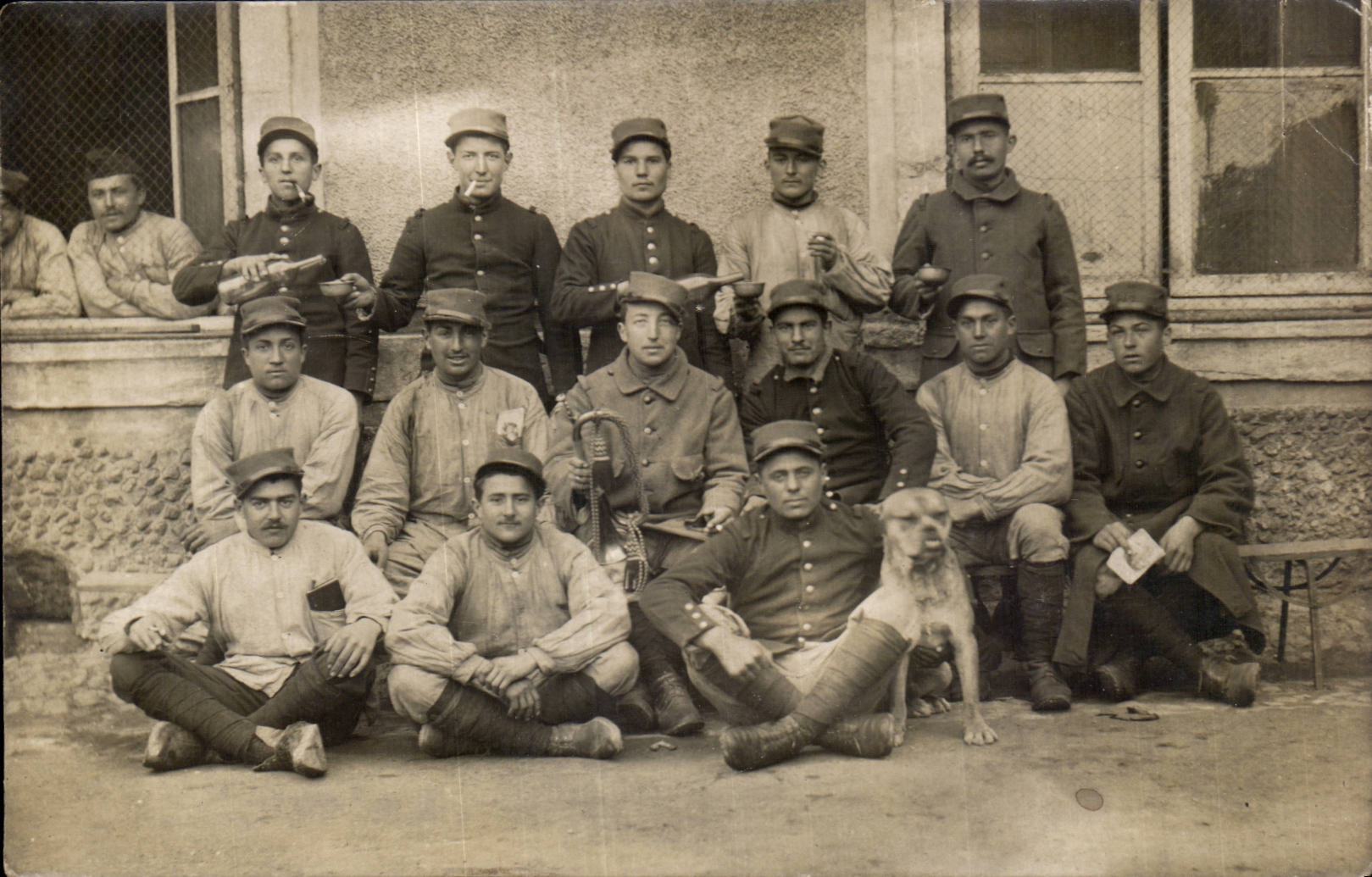 Real photo Militaria Soldiers