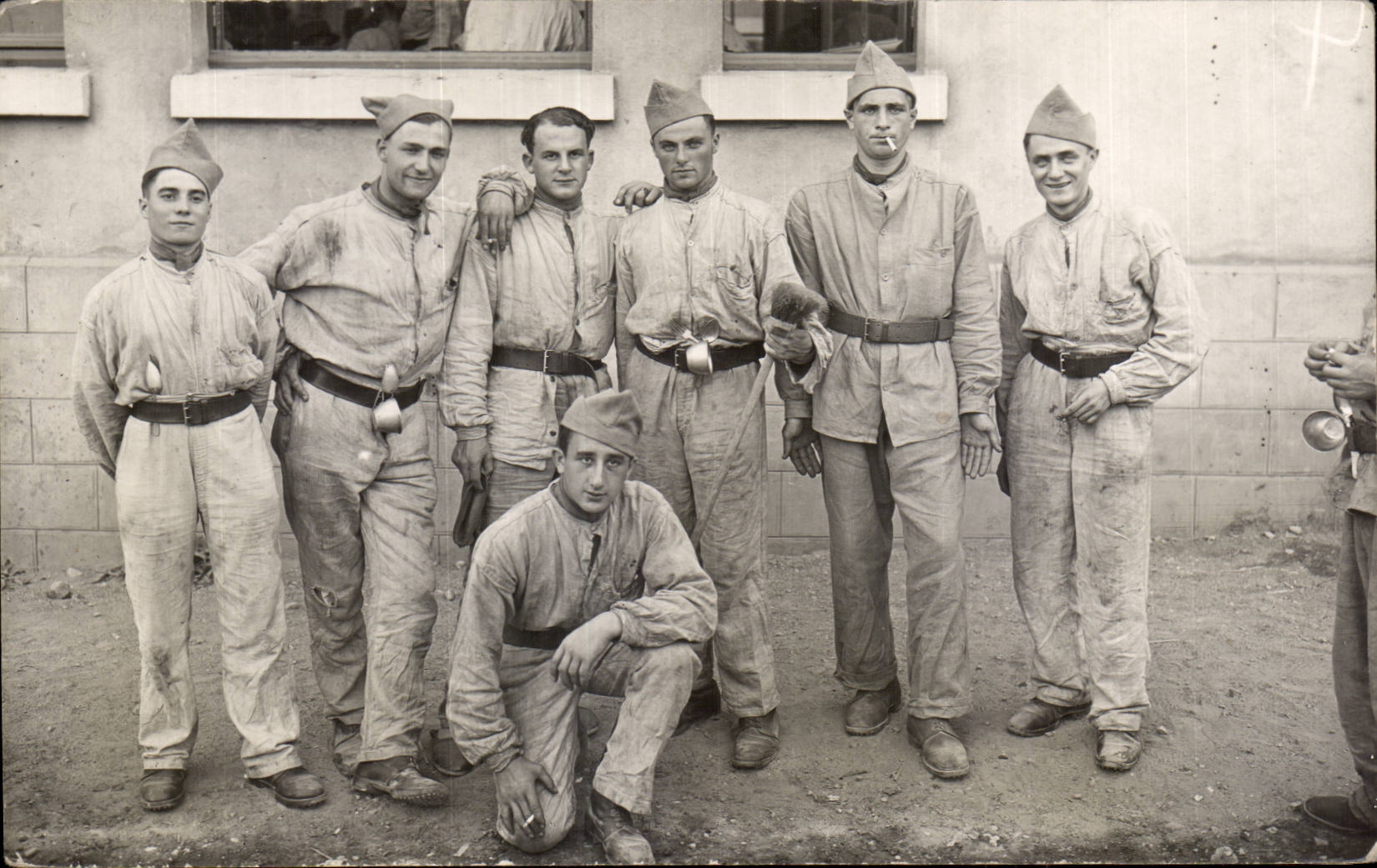 Real photo Militaria Soldiers