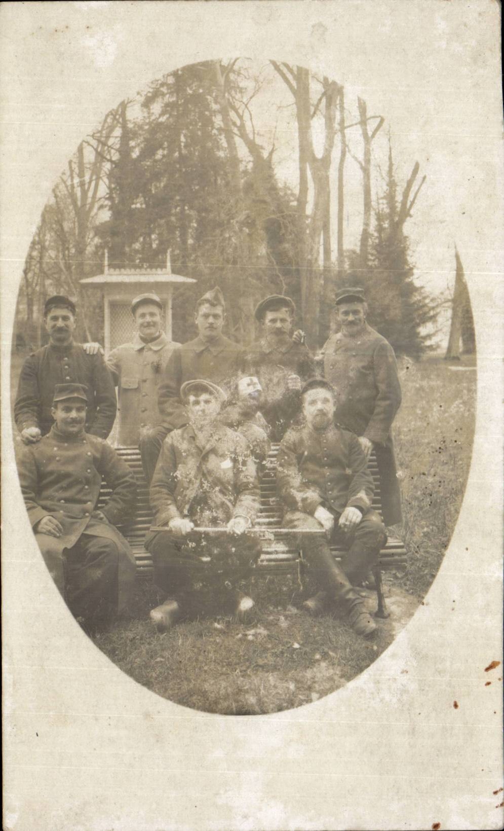 Real photo Militaria Soldiers