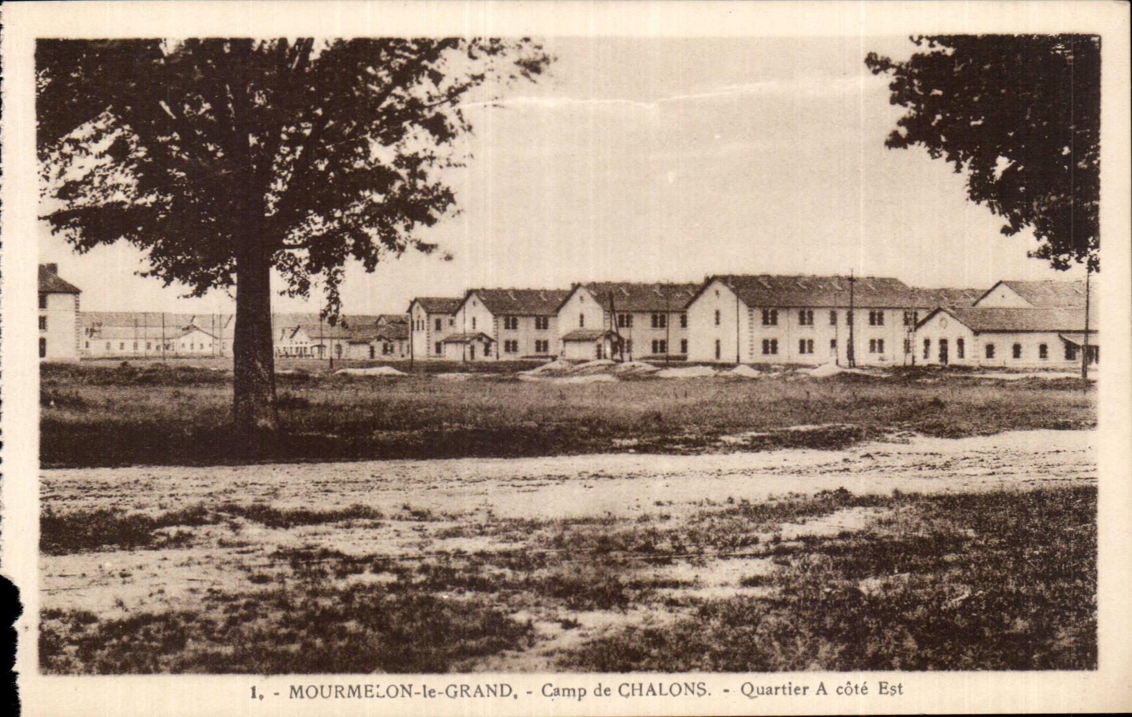 Mourmelon the Large - Camp of Trawl-nets - CPA