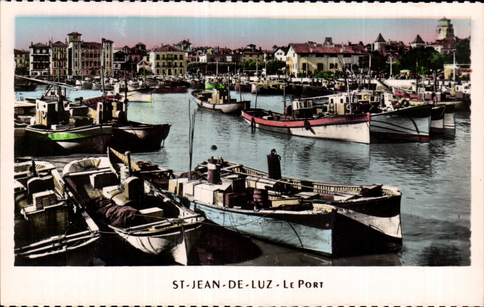 Saint Jean de Luz - Le Port - CPA 