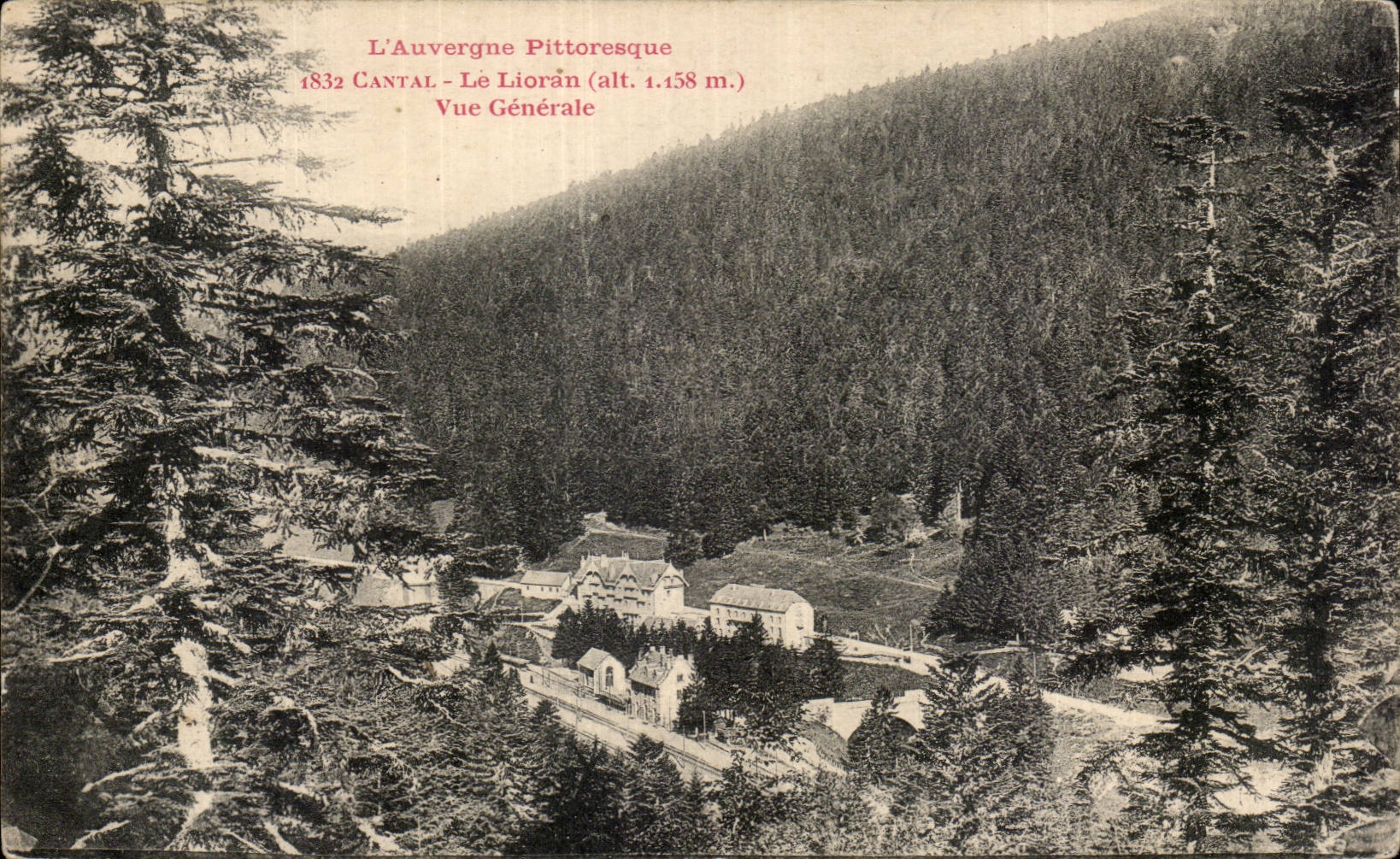 Saint Flour - View - Lioran - CPA