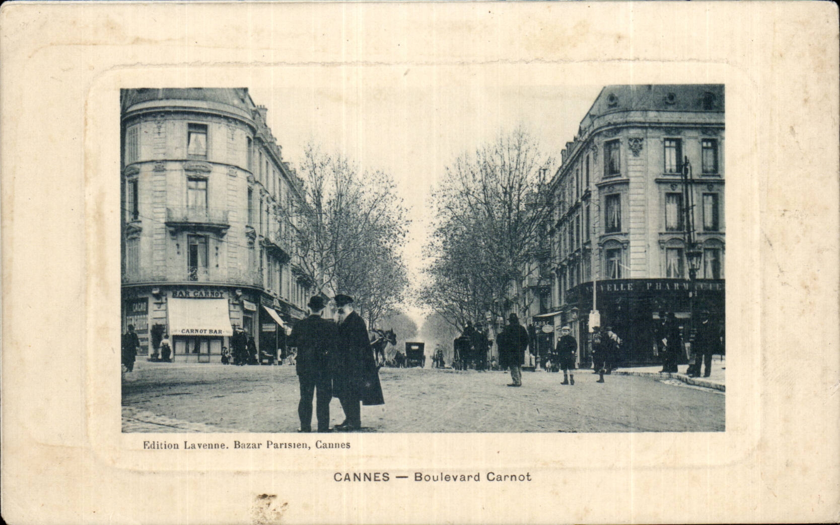 Cannes - Carnot Boulevard - CPA