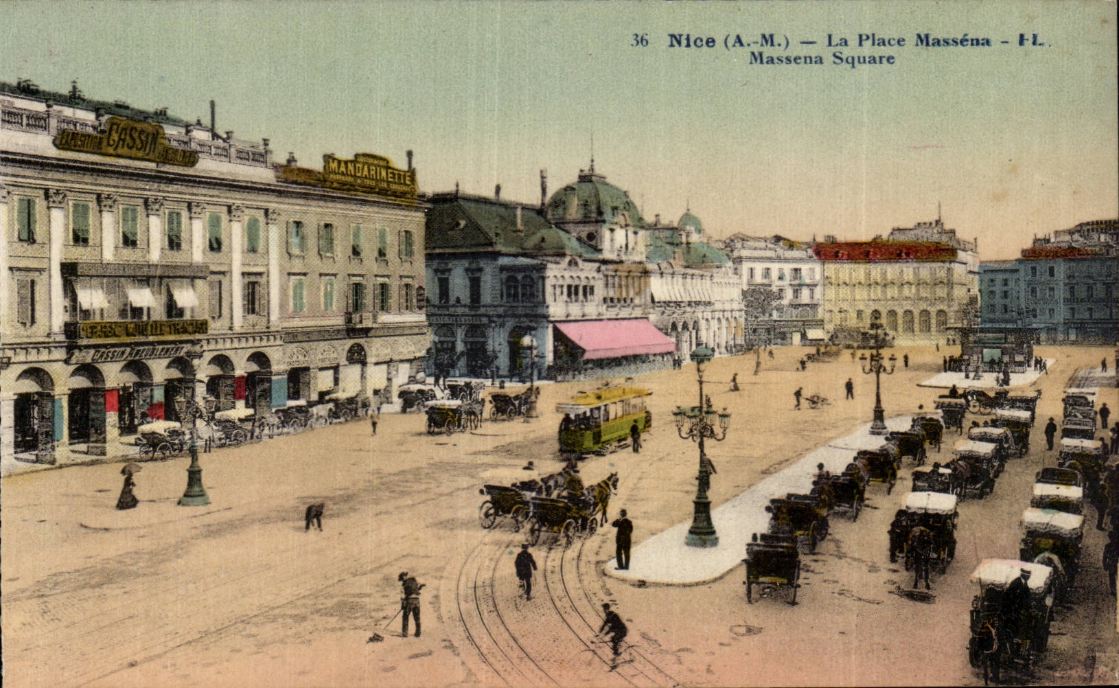 - El lugar de Massena - CPA agradable