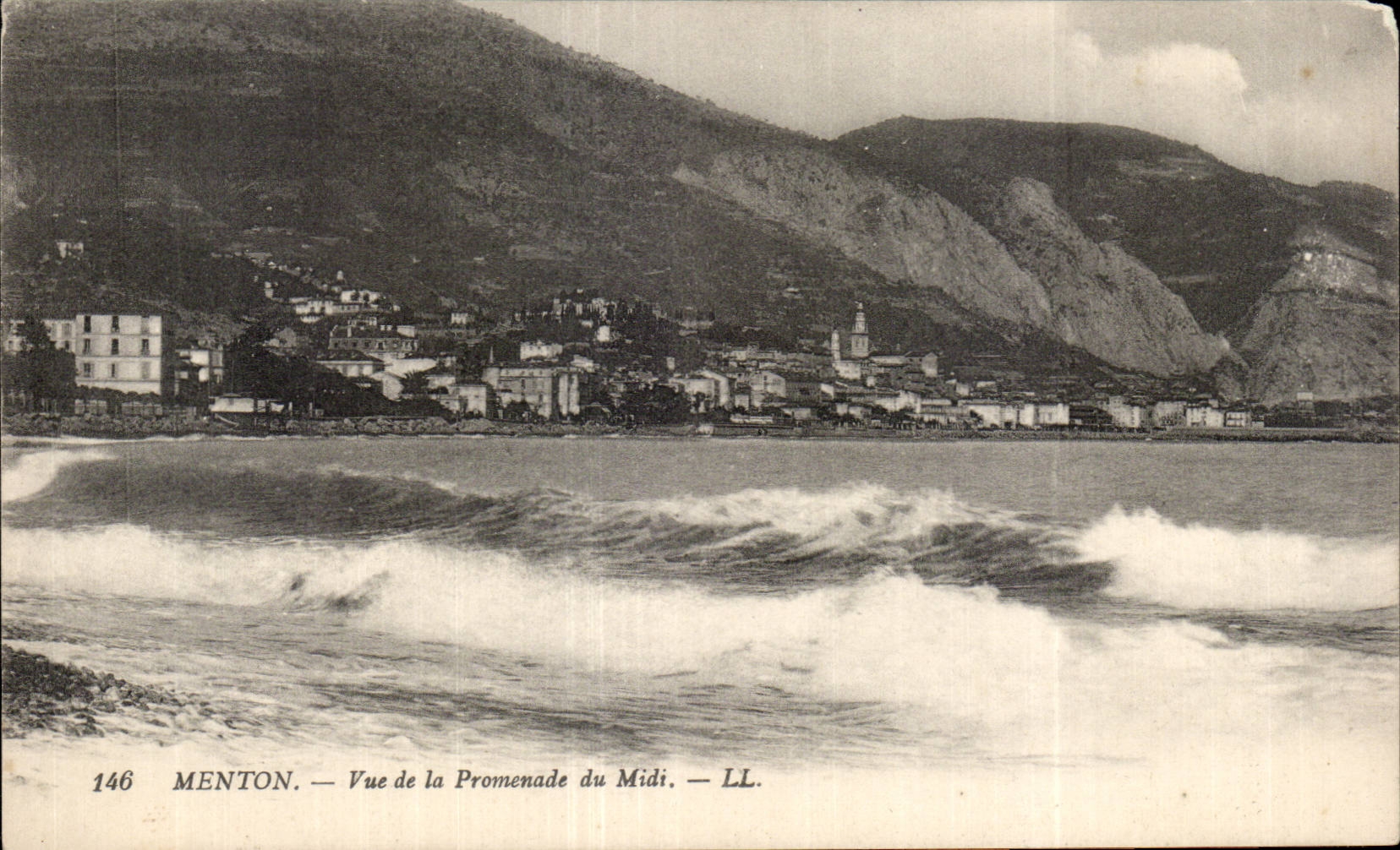 Menton - Sight of the Walk of the South - CPA