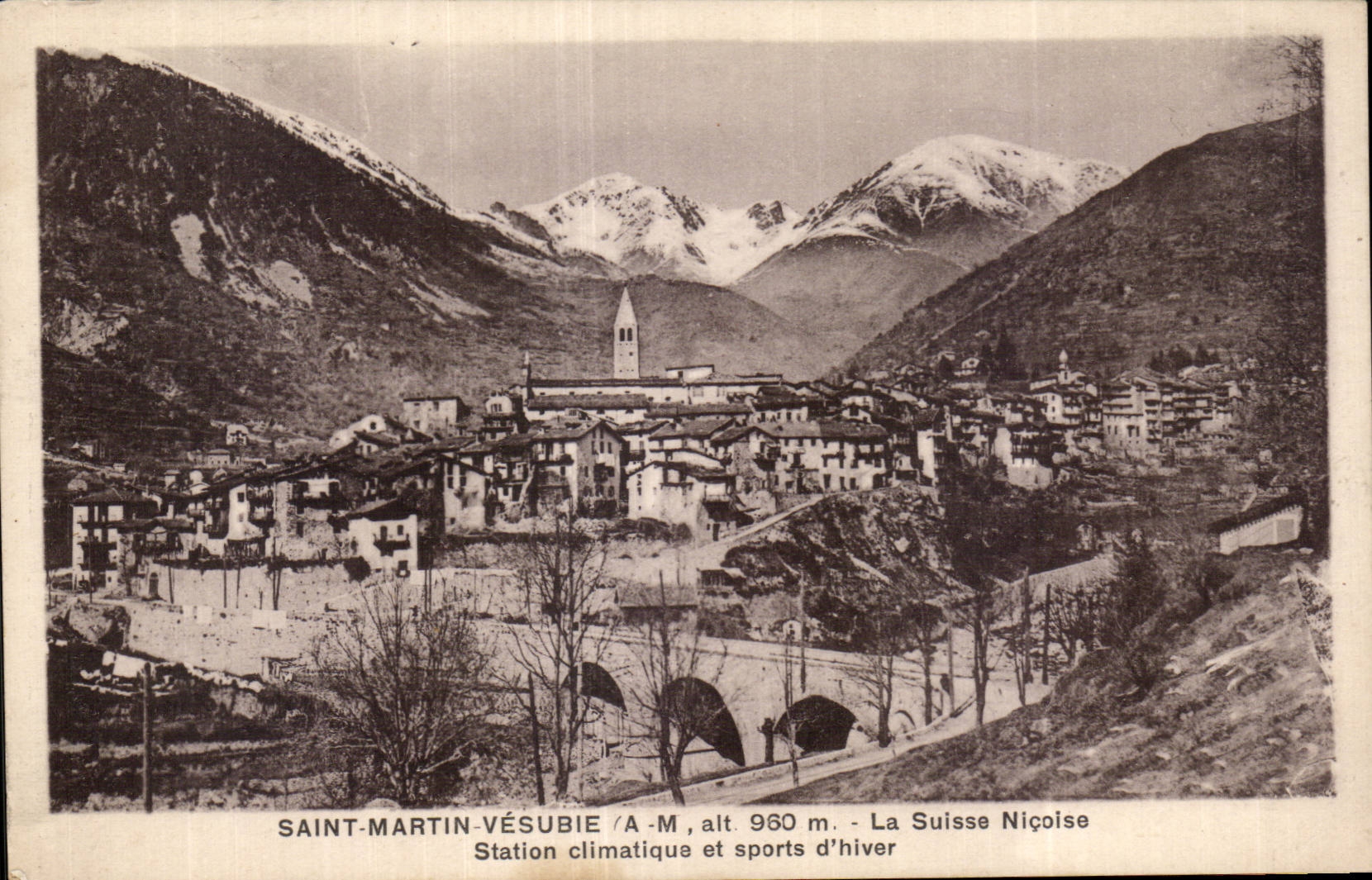 Saint Martin Vesubie - Switzerland Nicoise - CPA