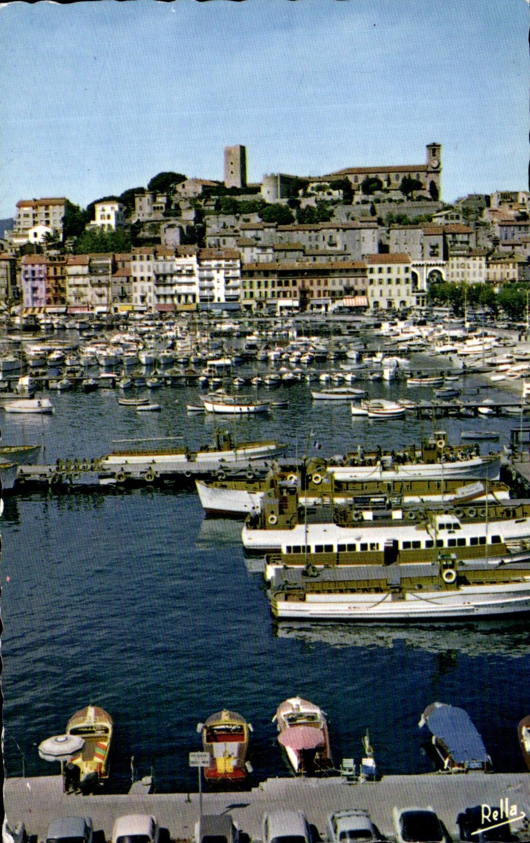 Cannes - the Port - CPA