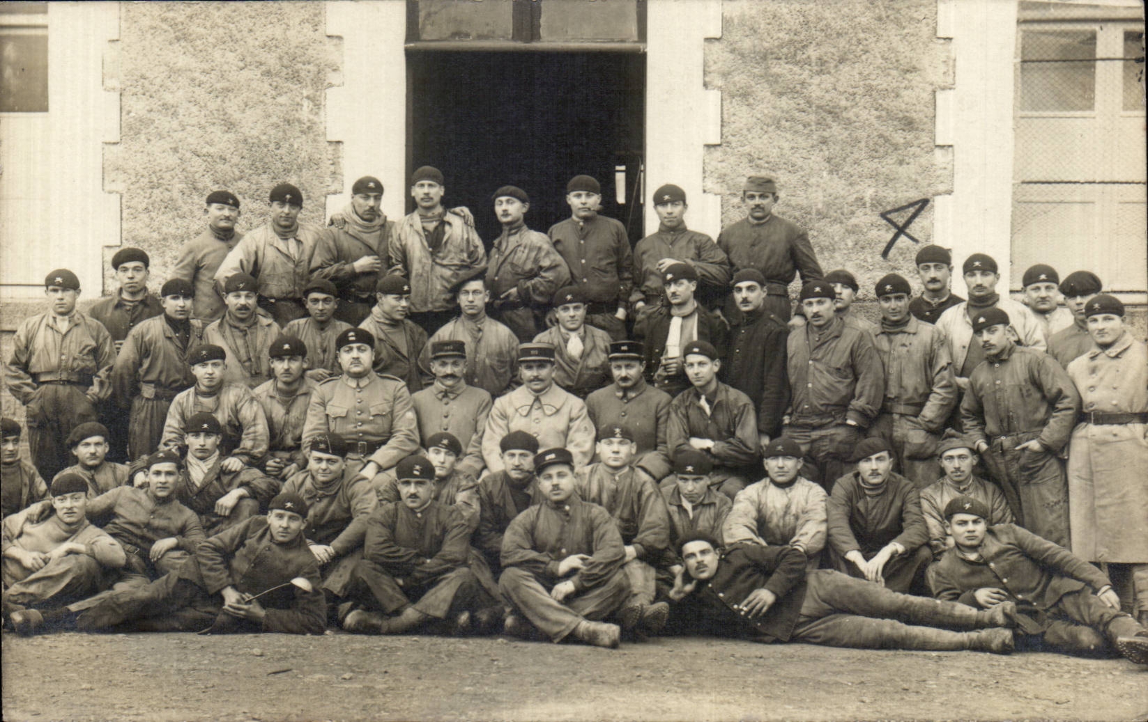 Real photo Militaria Soldiers