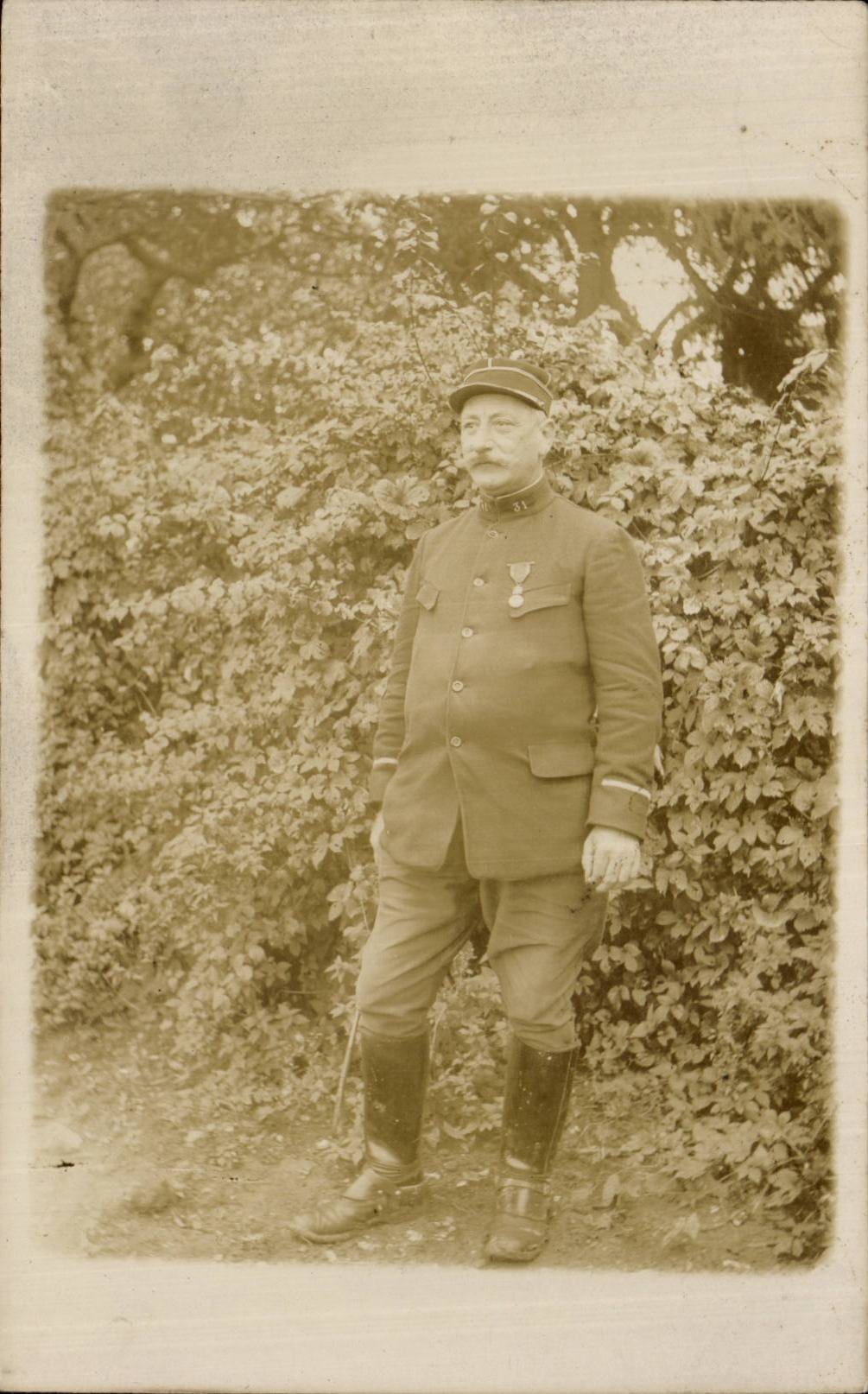 Real photo Militaria Soldier