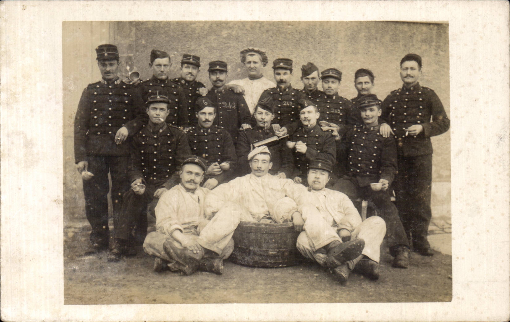 Real photo Militaria Soldiers