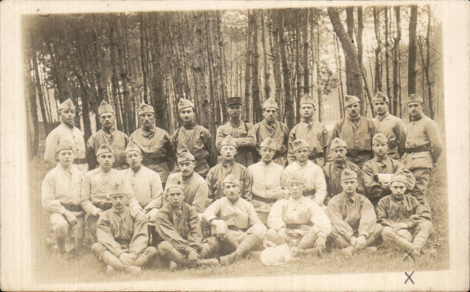 Real photo Militaria Soldiers