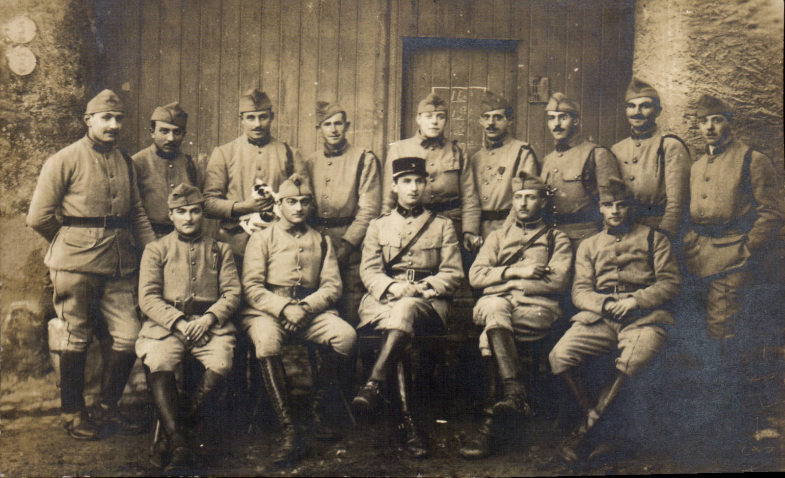 Real photo Militaria Soldiers