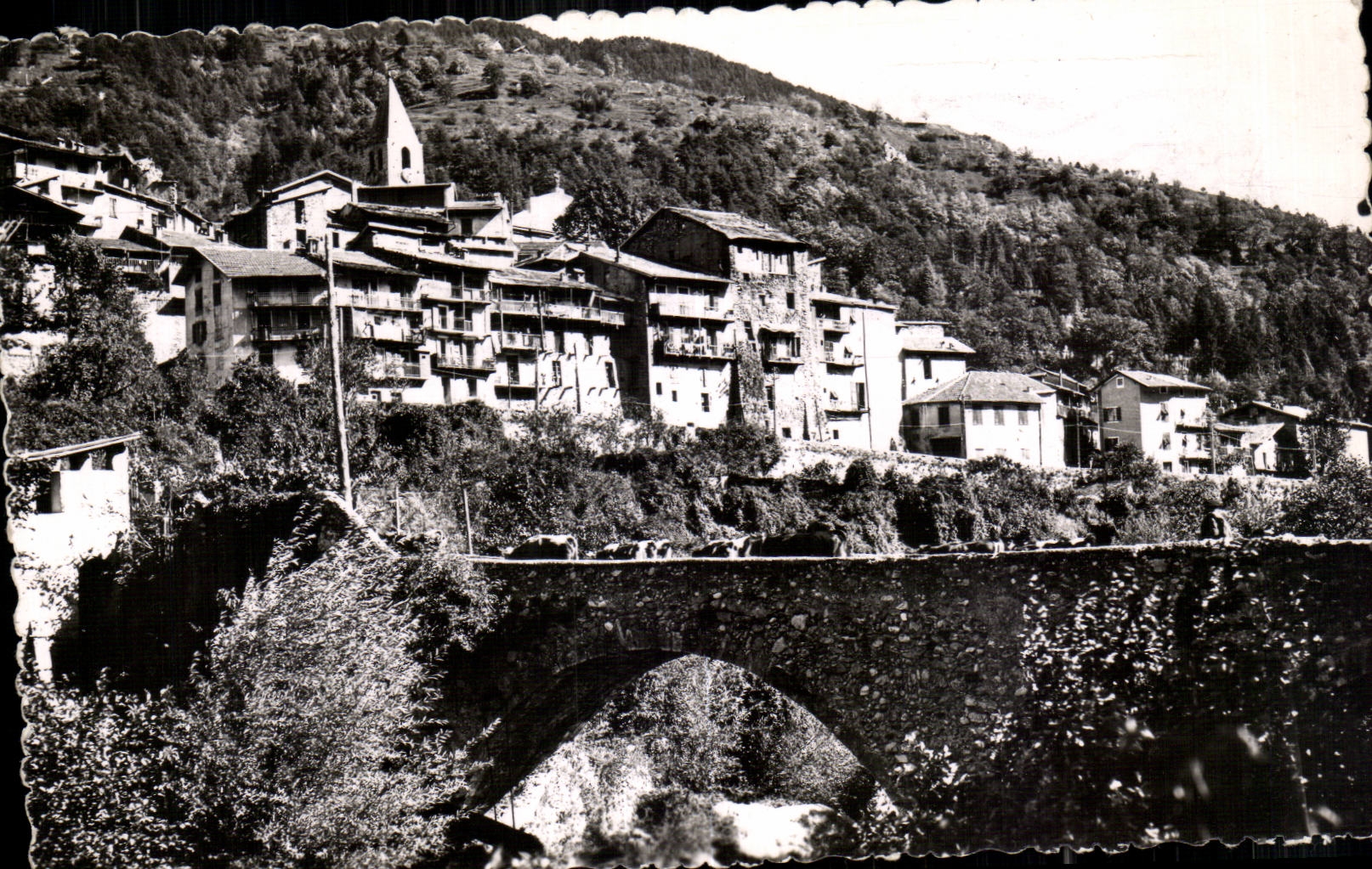 Saint Martin Vesubie - View - CPA