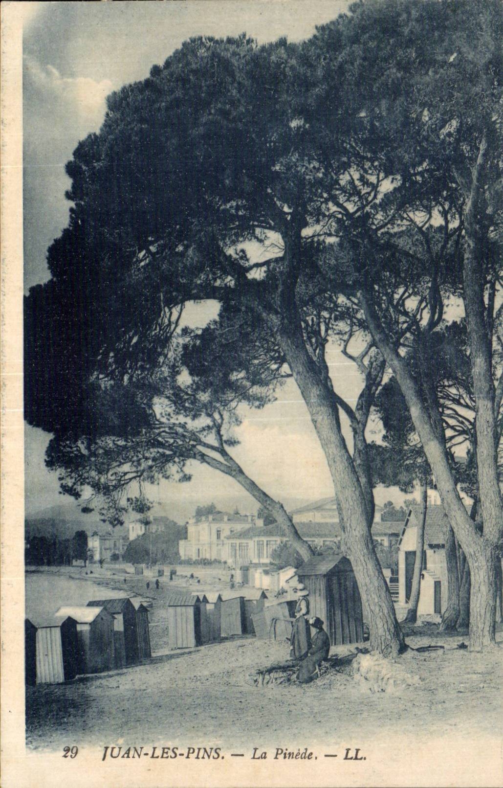 Juan Pines - the Pine forest - CPA