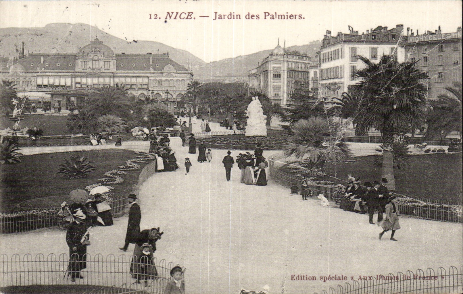 - Jardin de las palmeras - CPA agradable