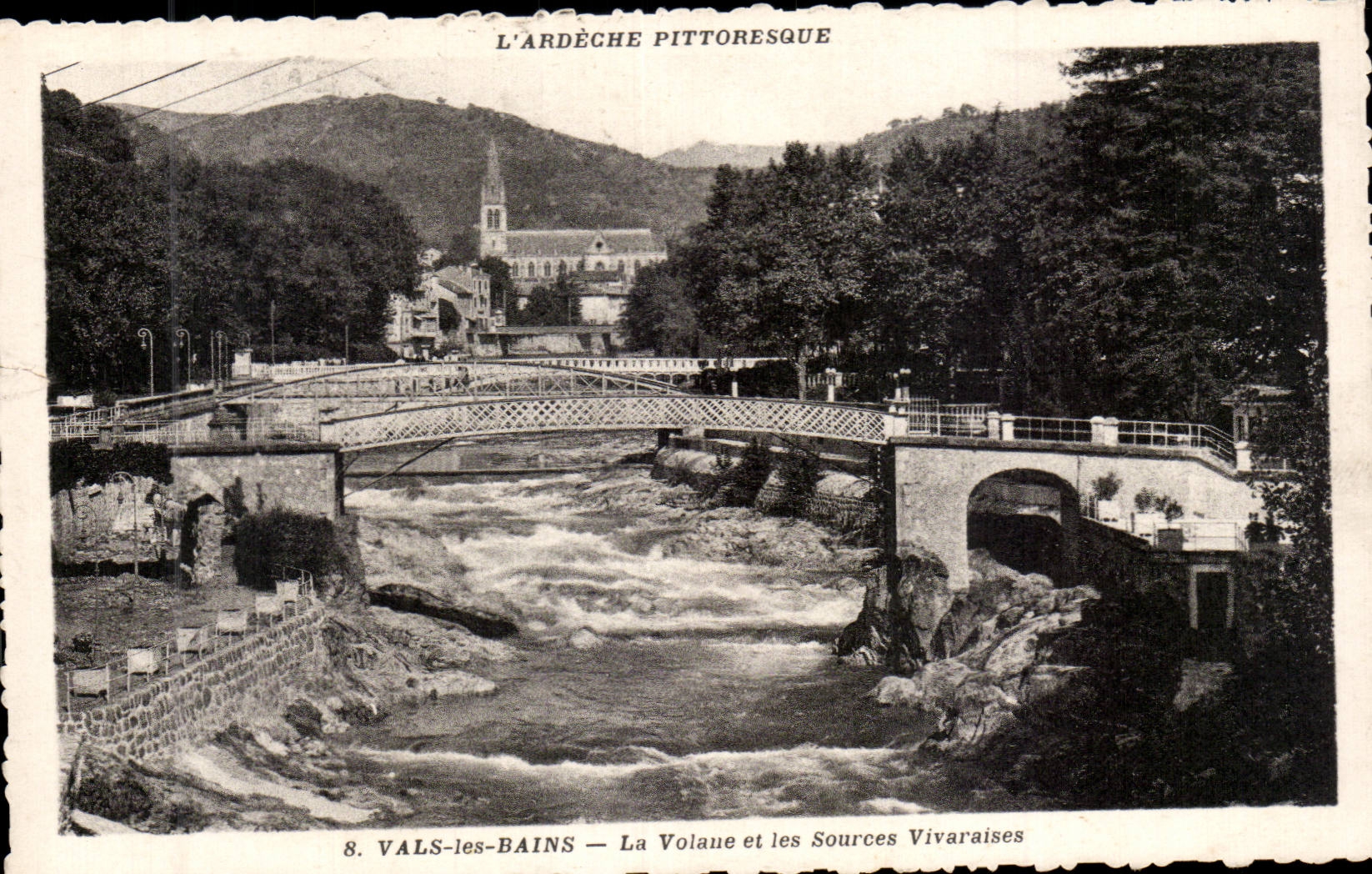 Valleys les Bains - Volaue and the Vivraises Sources - CPA