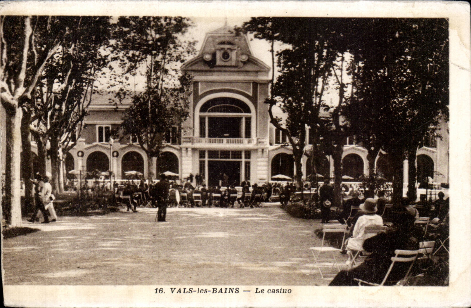 Valleys les Bains - the Casino - CPA