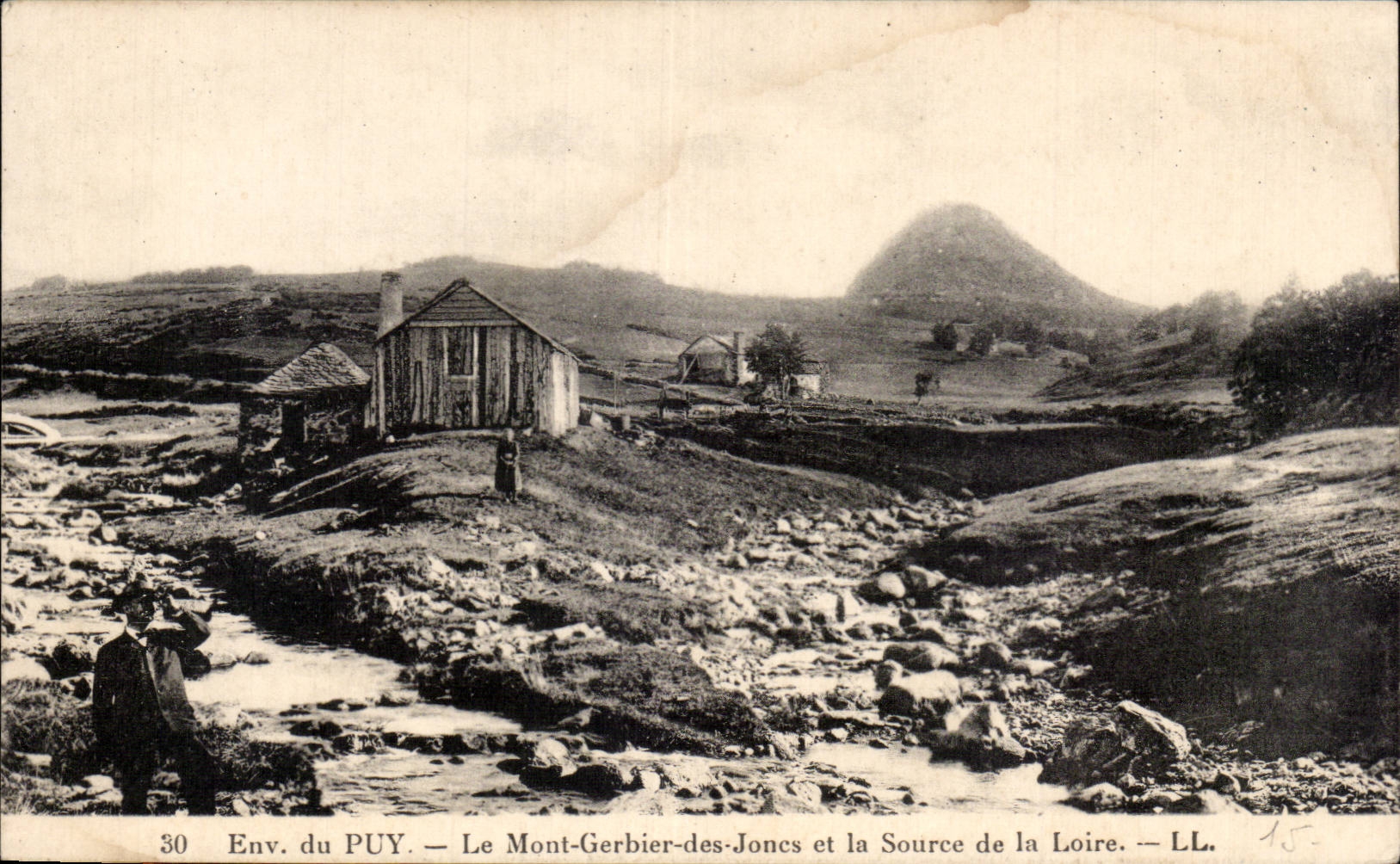 Surroundings of Puy - the Gerbier Mount of the Cheeks and the Source of the Loire - CPA