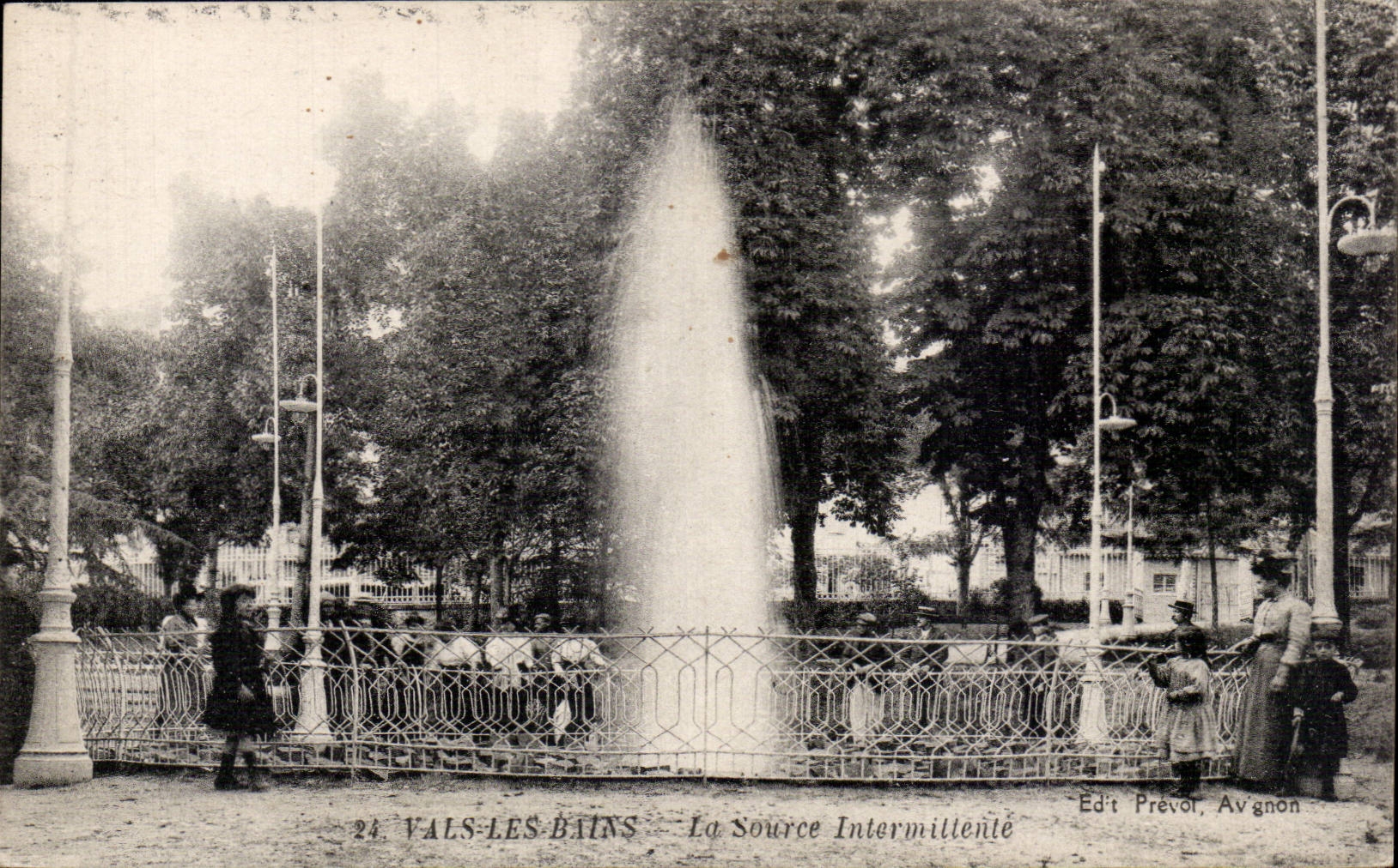 Valleys les Bains - the Intermittent Source - CPA