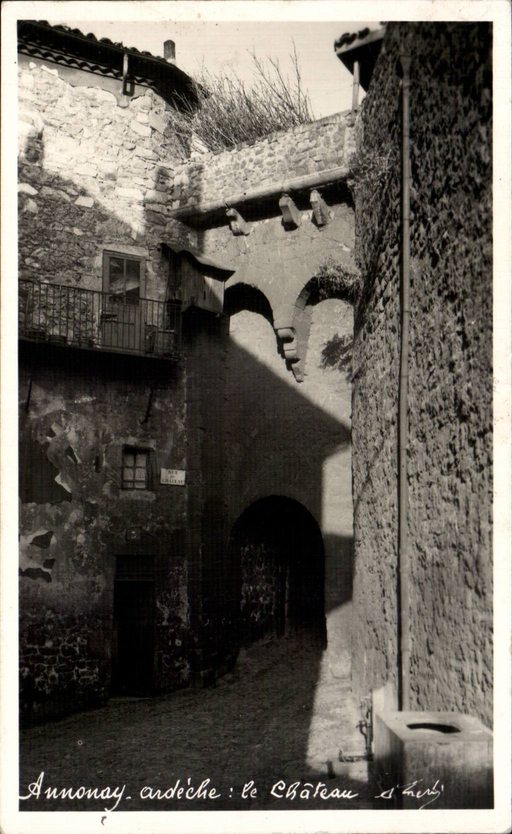 Annonay - the Castle - CPA