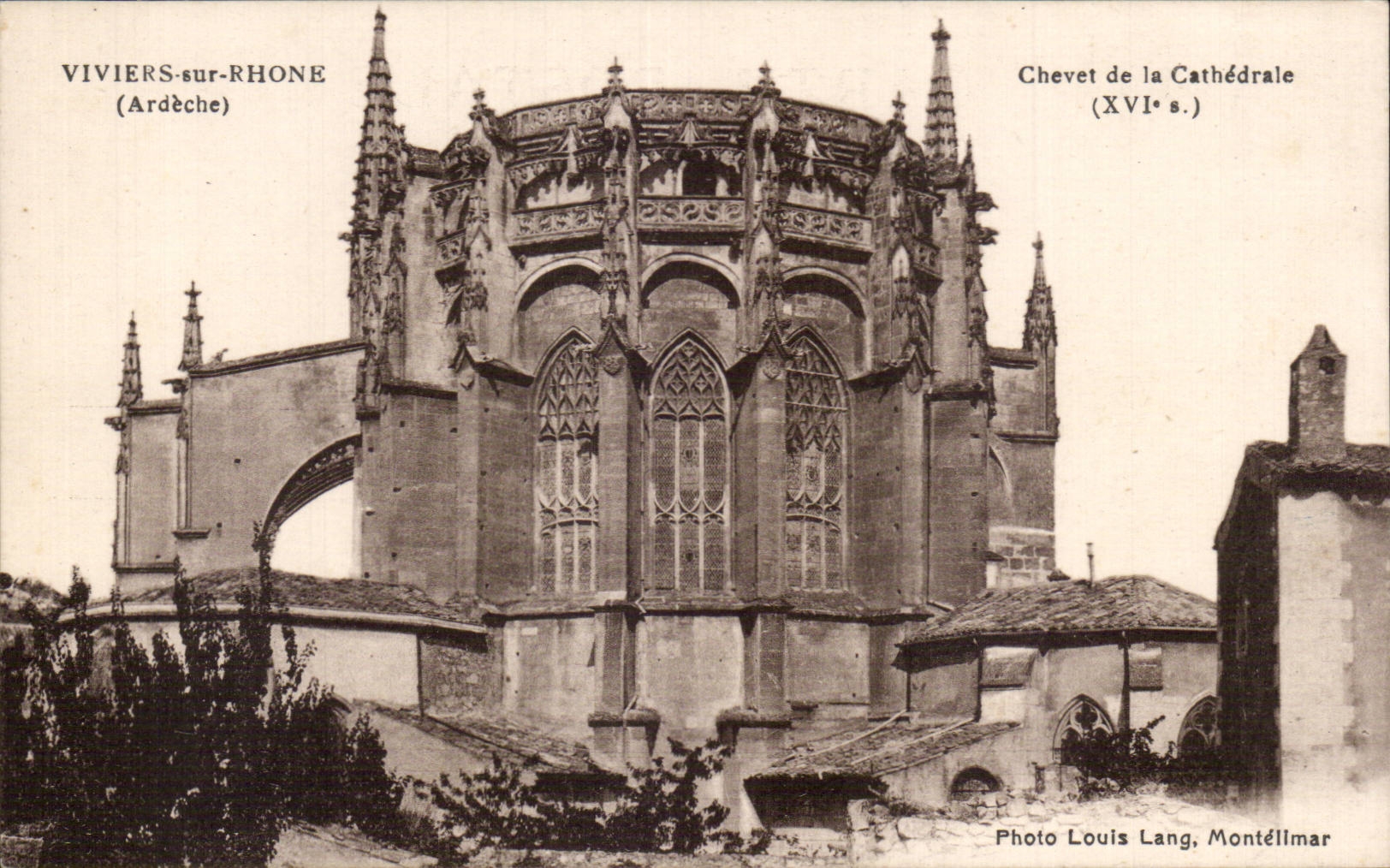 Fish ponds on the Rhone - Bedside of the Cathedral - CPA