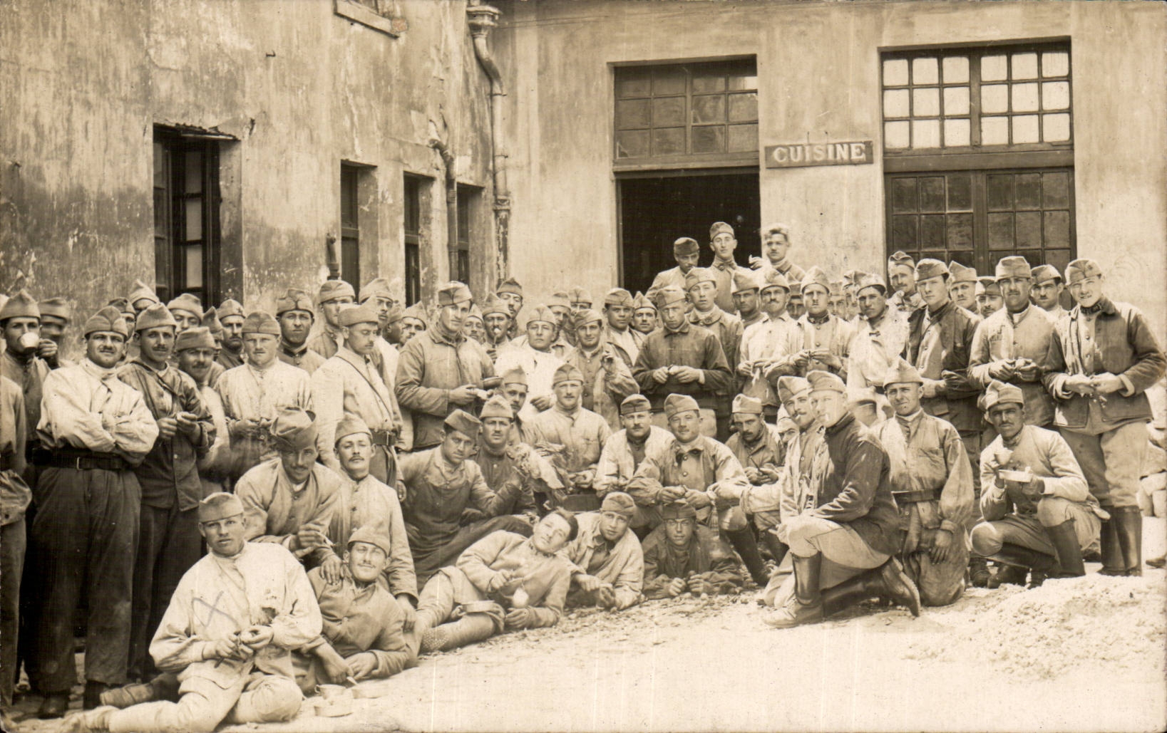 Real photo Militaria Soldiers