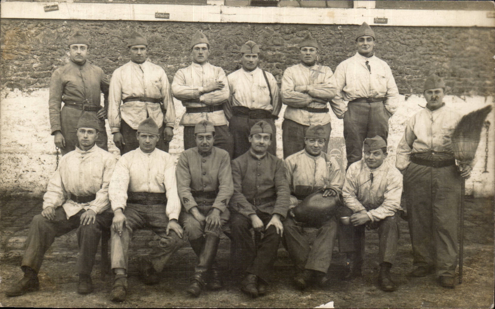 Real photo Militaria Soldiers