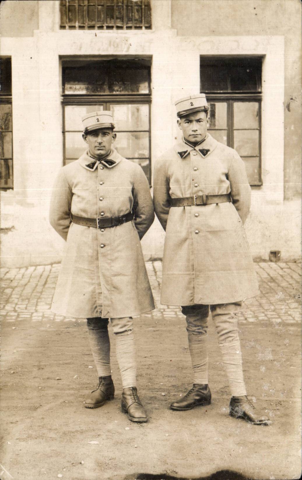 Real photo Militaria Soldiers