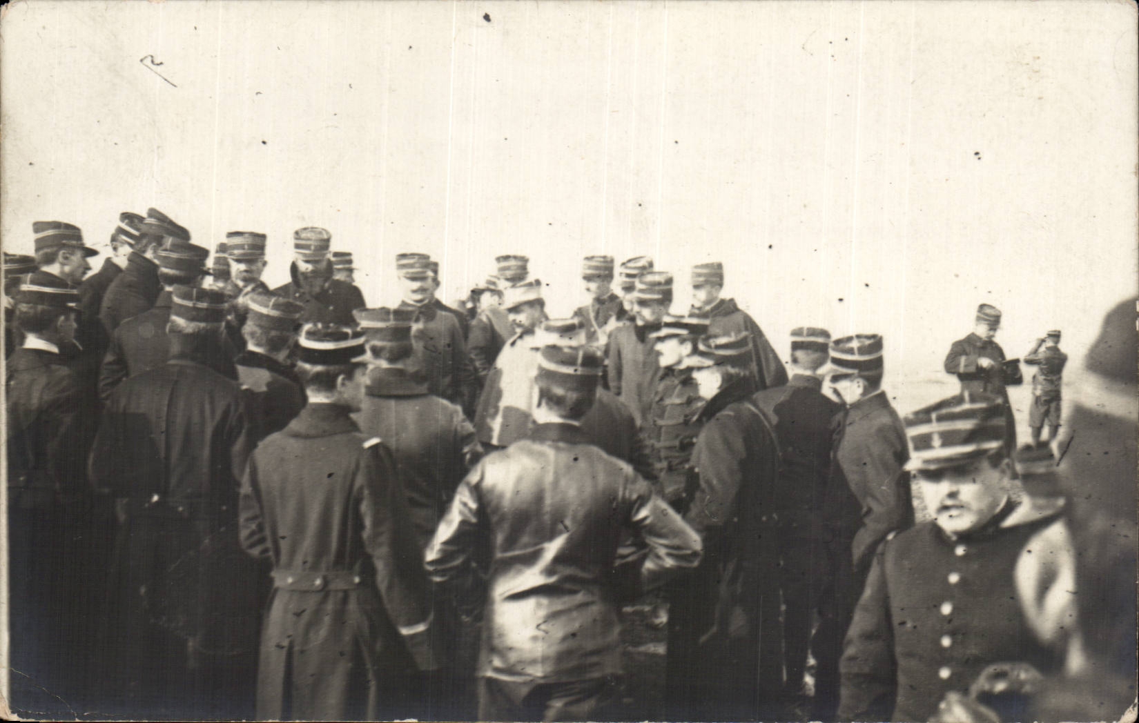 Real photo Militaria Soldiers Officers