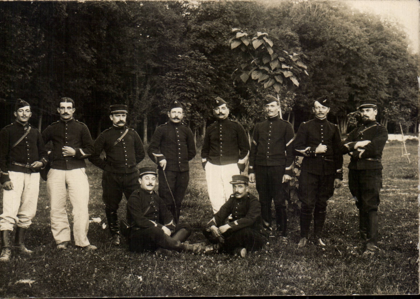 Real photo Militaria Soldiers