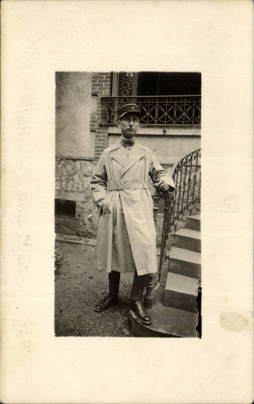 Real photo Militaria Soldier