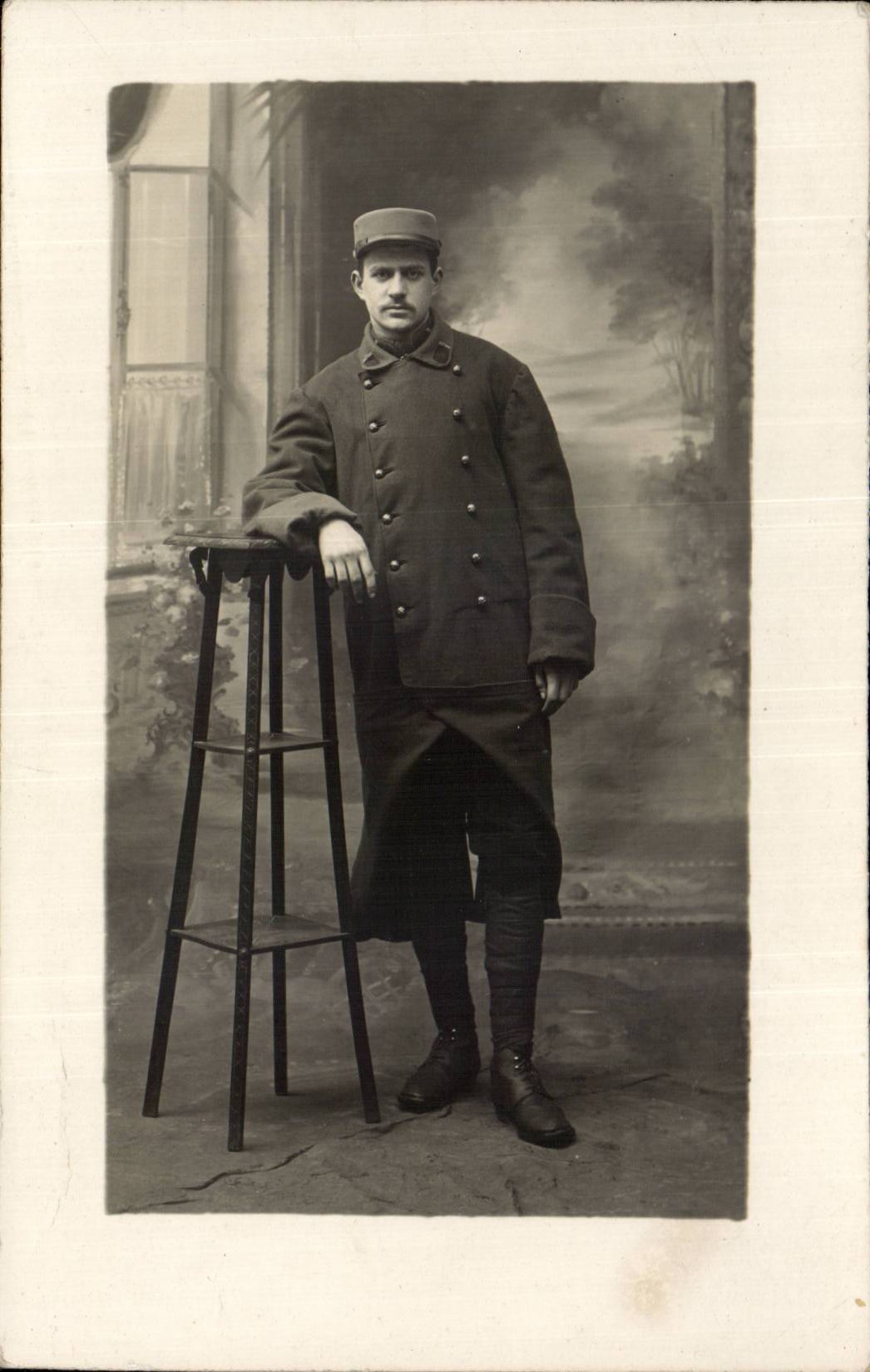 Real photo Militaria Soldier