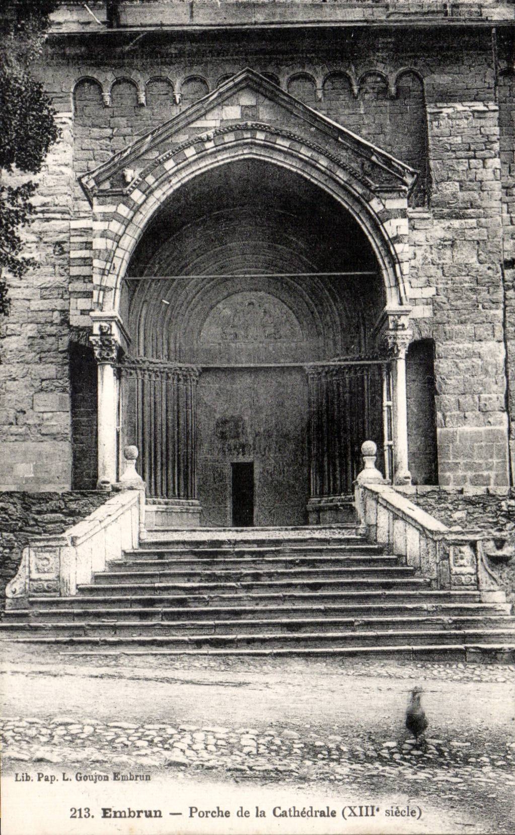 Spray - Porch of the Cathedral - CPA