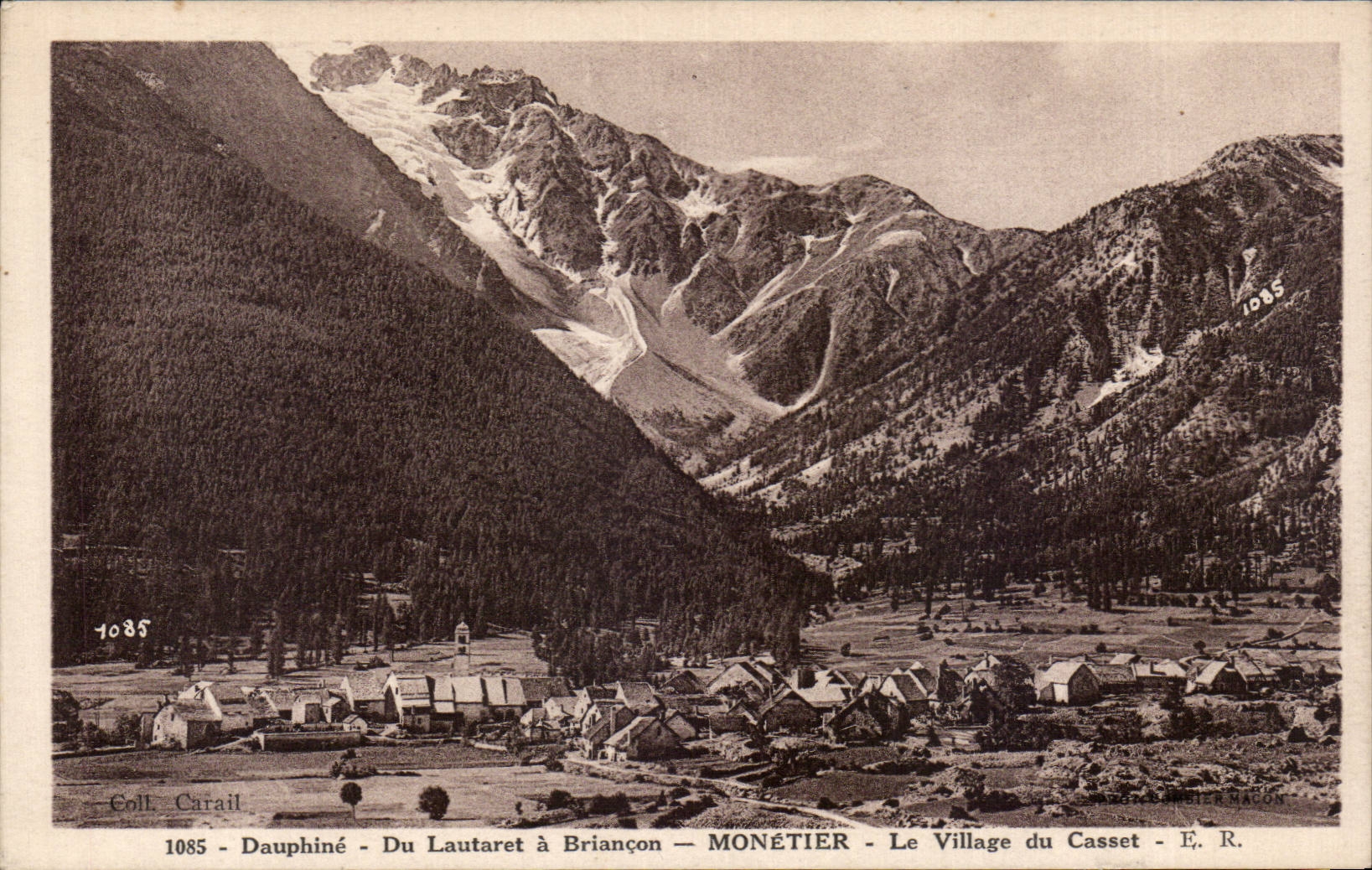 Dauphine - de Lautaret Briancon tiene - Monetier - aldea de Casset - CPA