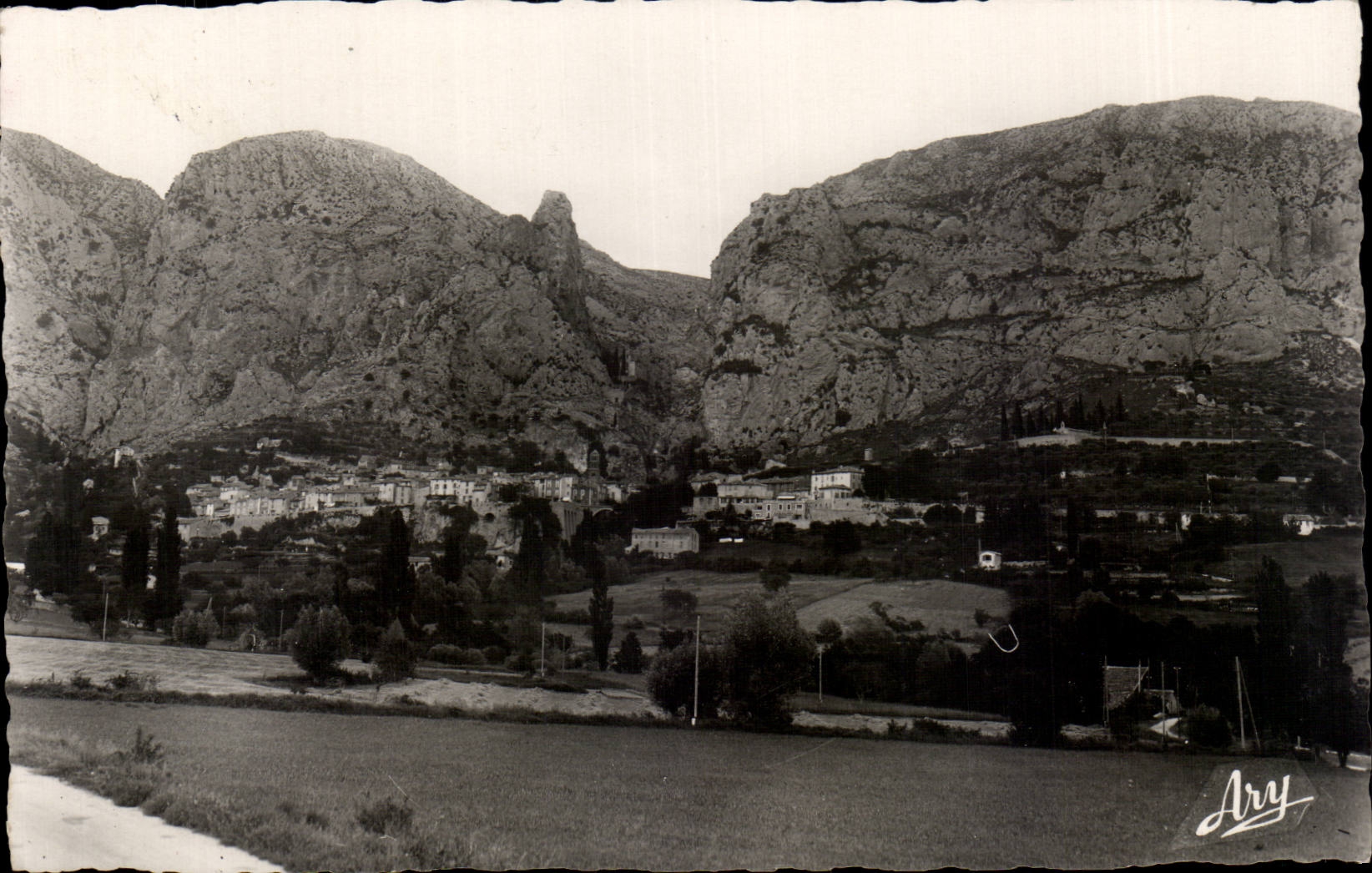 Moustier Sainte Marie - View - CPA