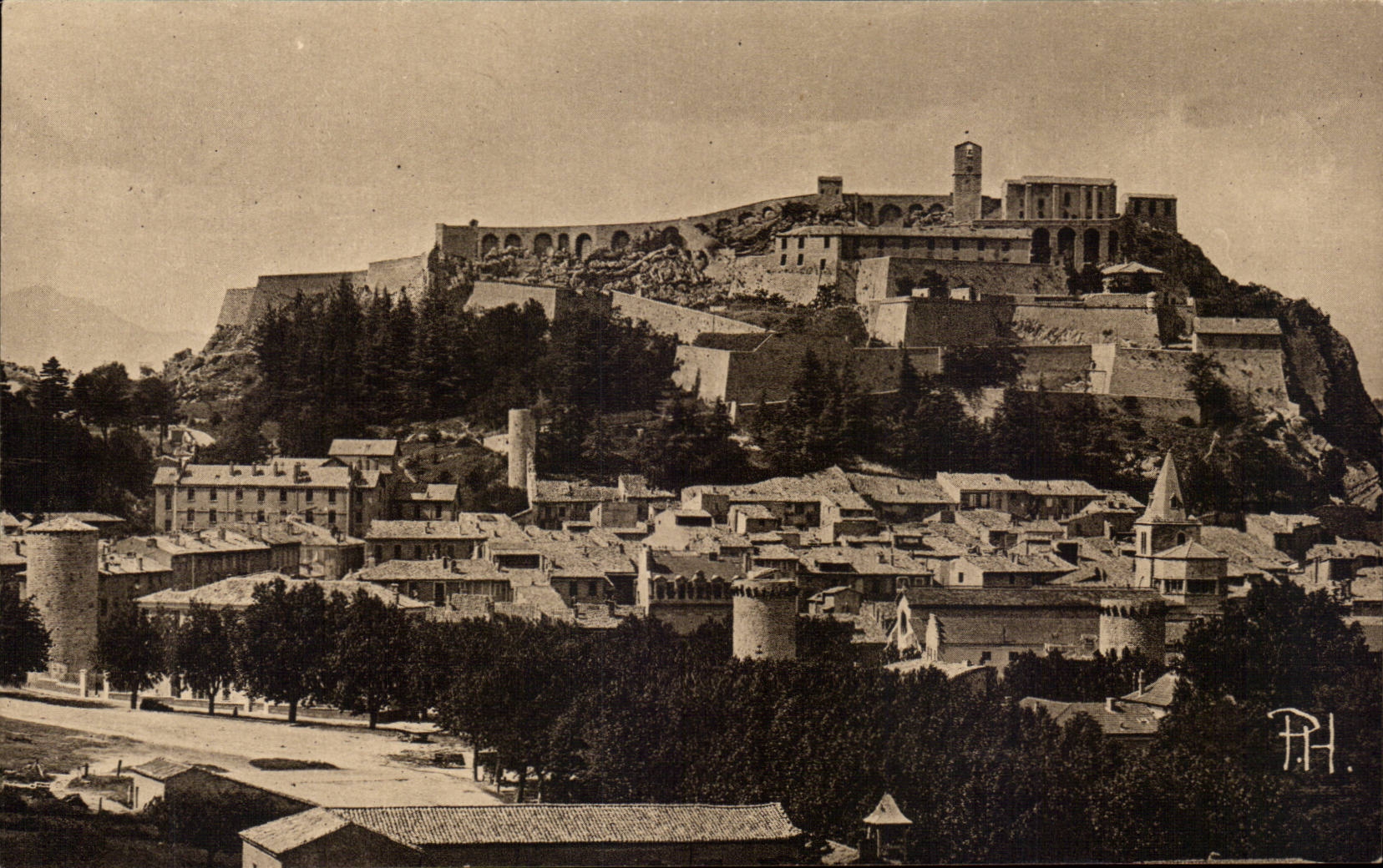 Sisteron - View - CPA