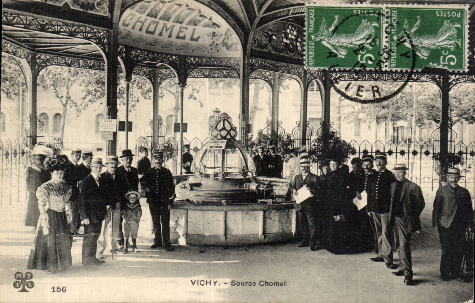 Vichy - Source Chomel - CPA