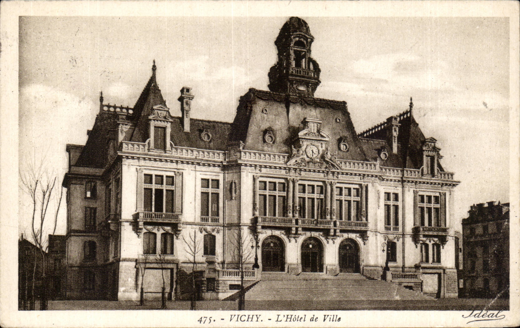 Vichy - L Hotel de Ville - CPA