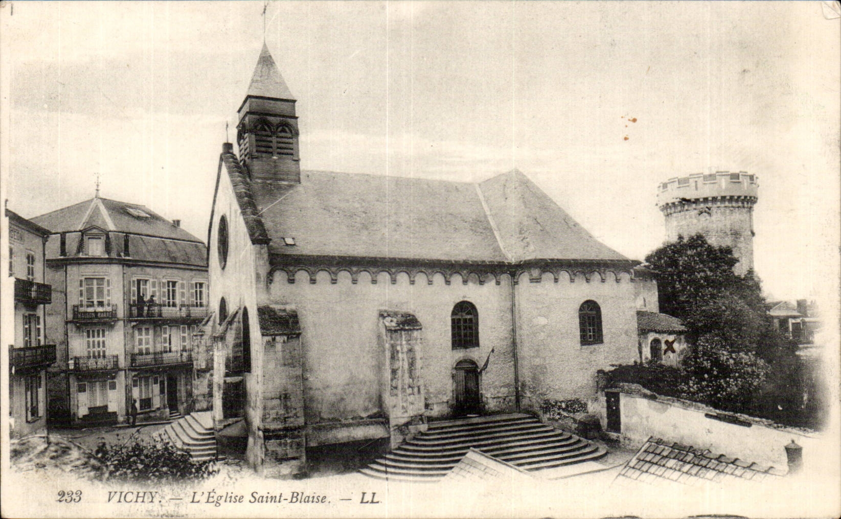 Vichy - L Eglise Saint Blaise - CPA