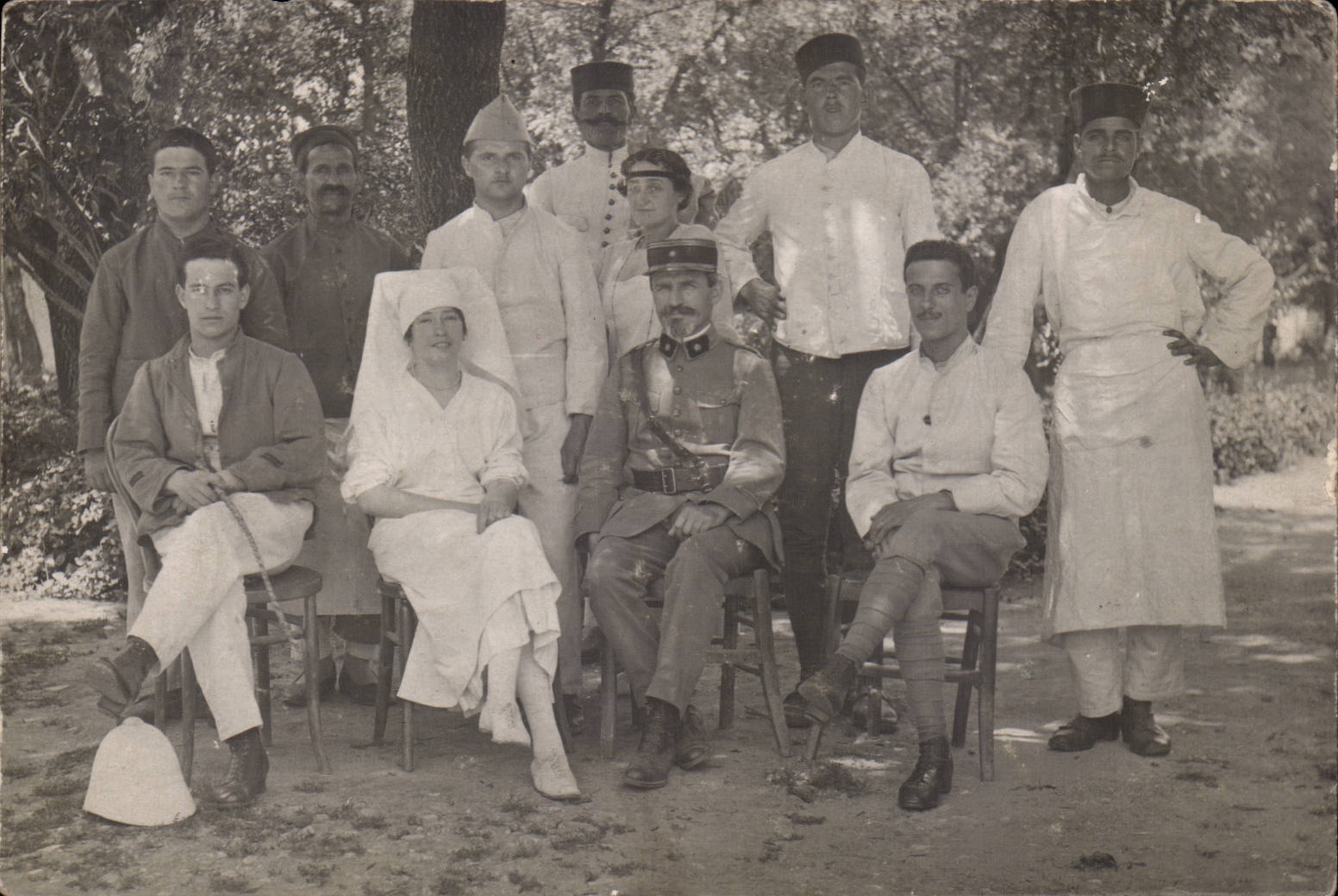 Real photo Militaria Tunisia