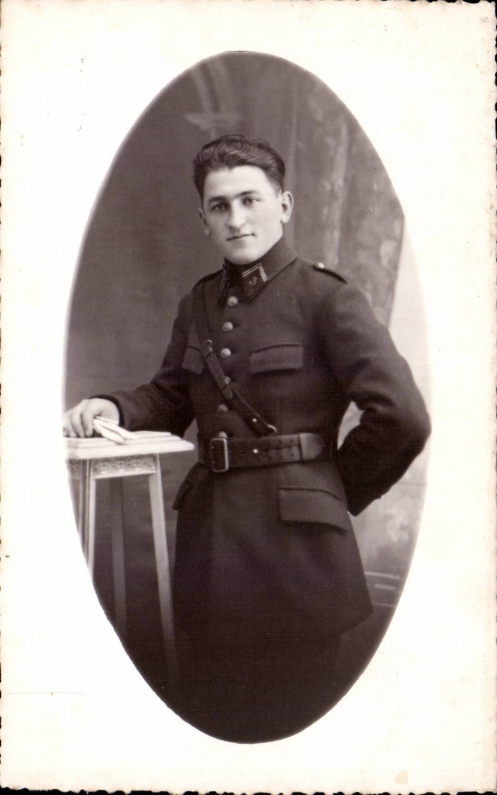 Real photo Militaria Soldier