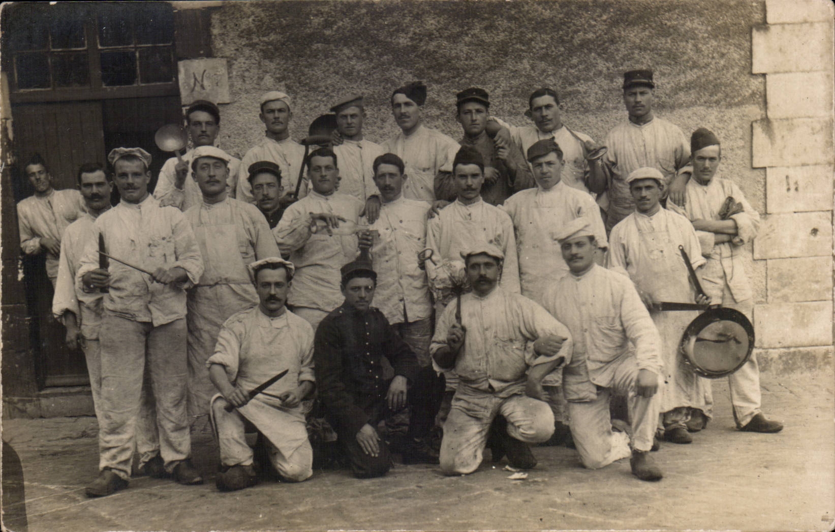 Real photo Militaria Soldiers