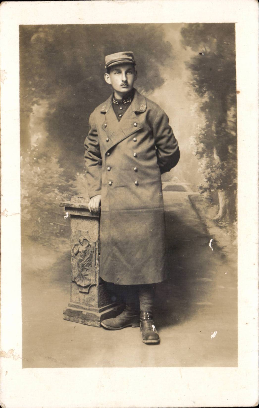 Real photo Militaria Soldier