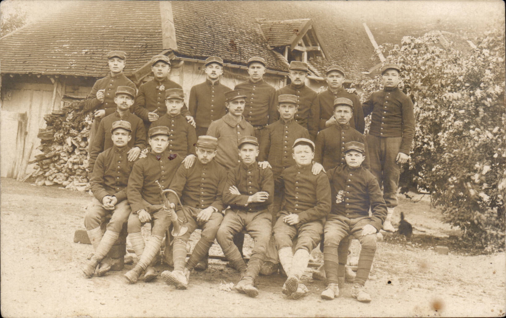 Real photo Militaria Soldiers