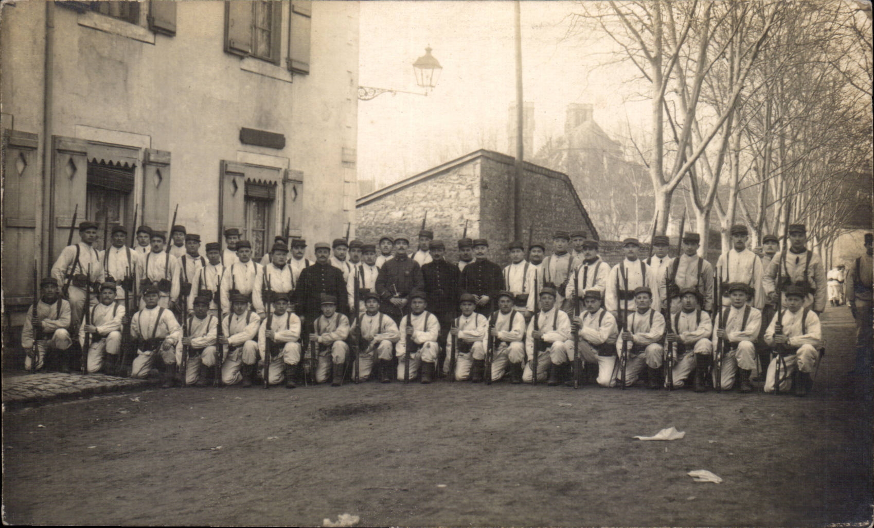 Real photo Militaria Soldiers