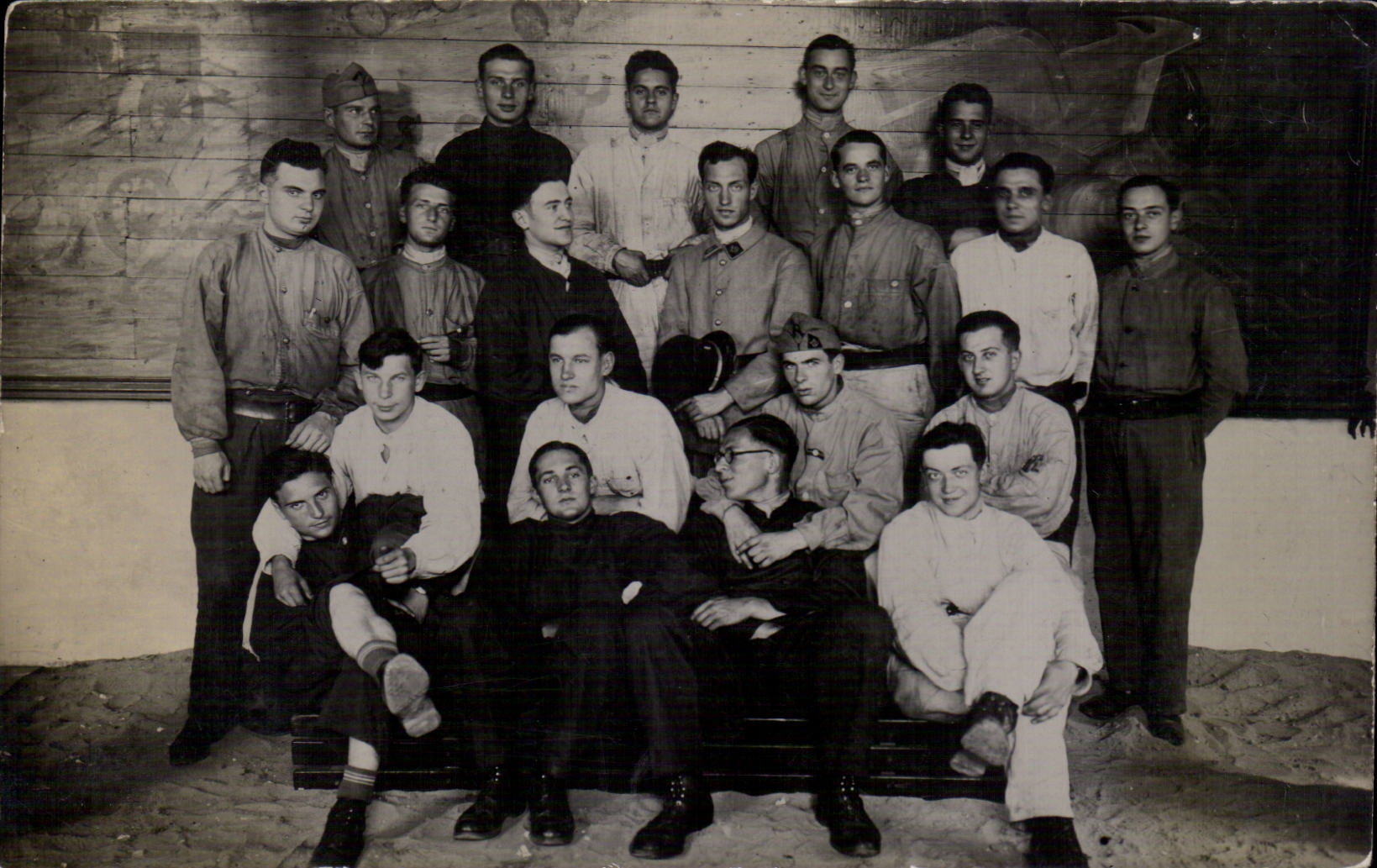 Real photo Militaria Soldiers