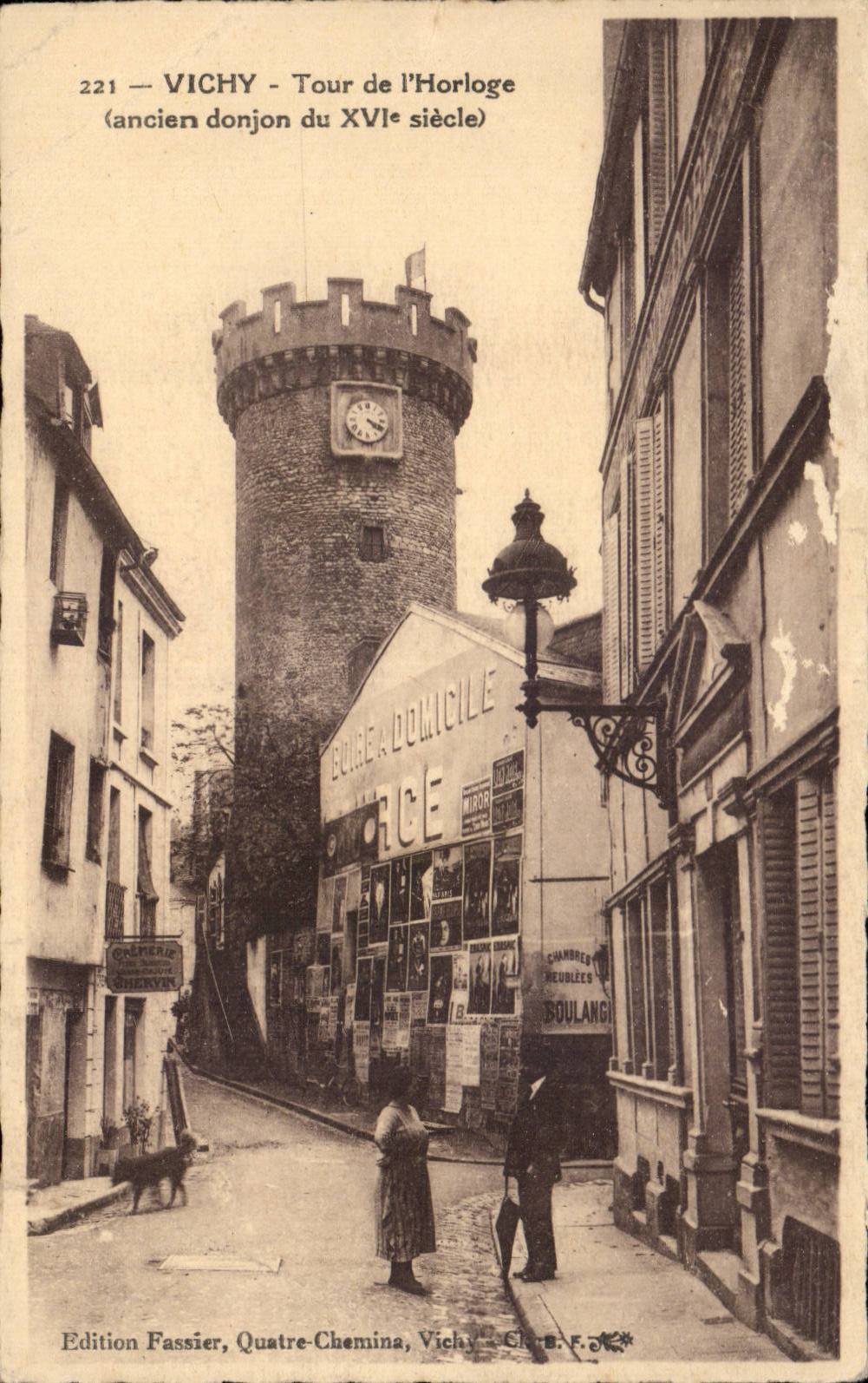 Vichy - Tour de l Horloge - CPA 