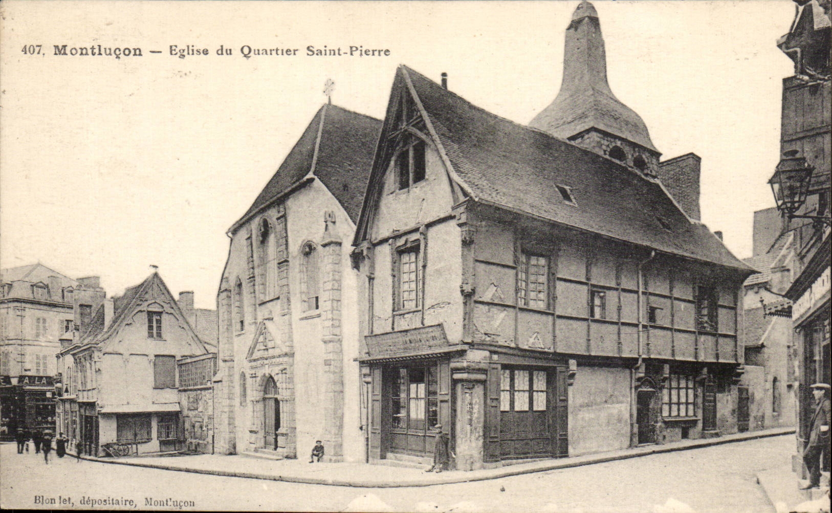 Montlucon - Eglise du Quartier Saint Pierre - CPA 