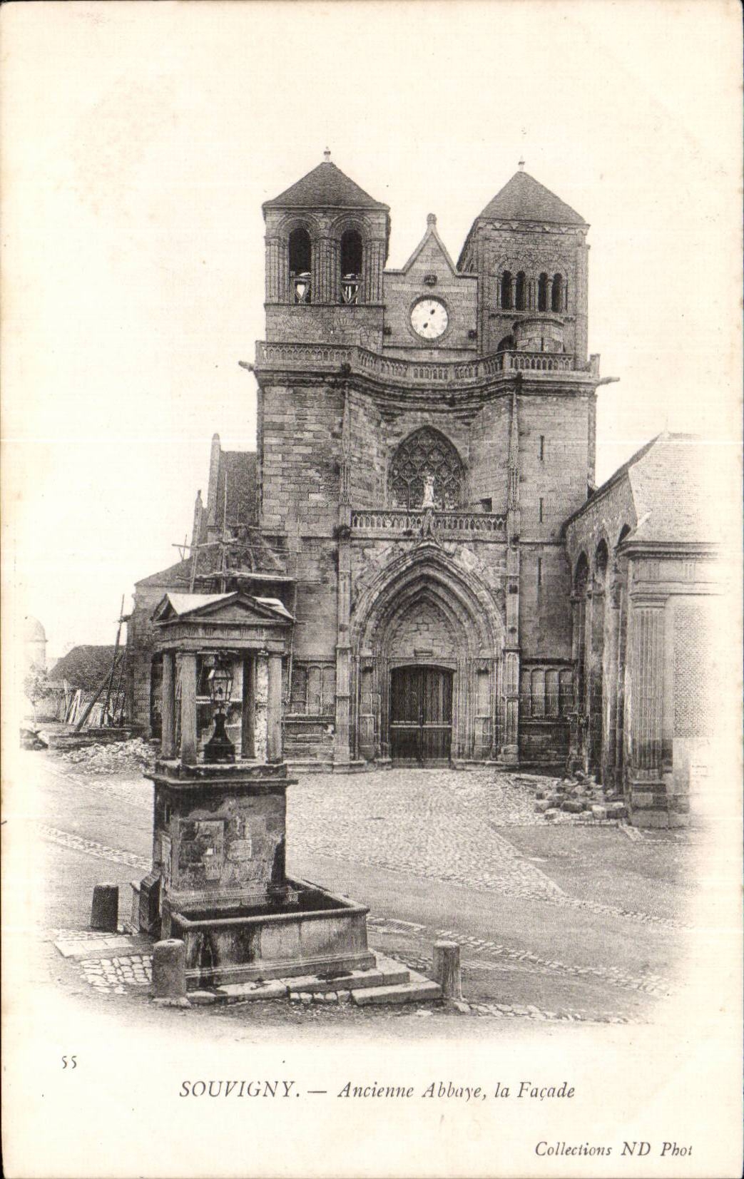 Souvigny - Old Abbey - CPA