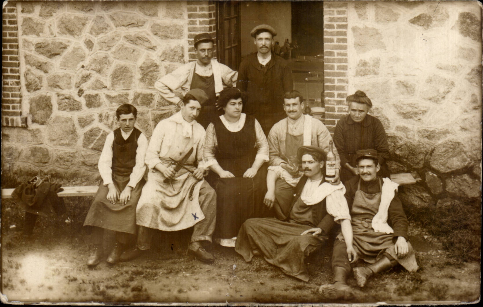 Real photo Militaria Soldiers